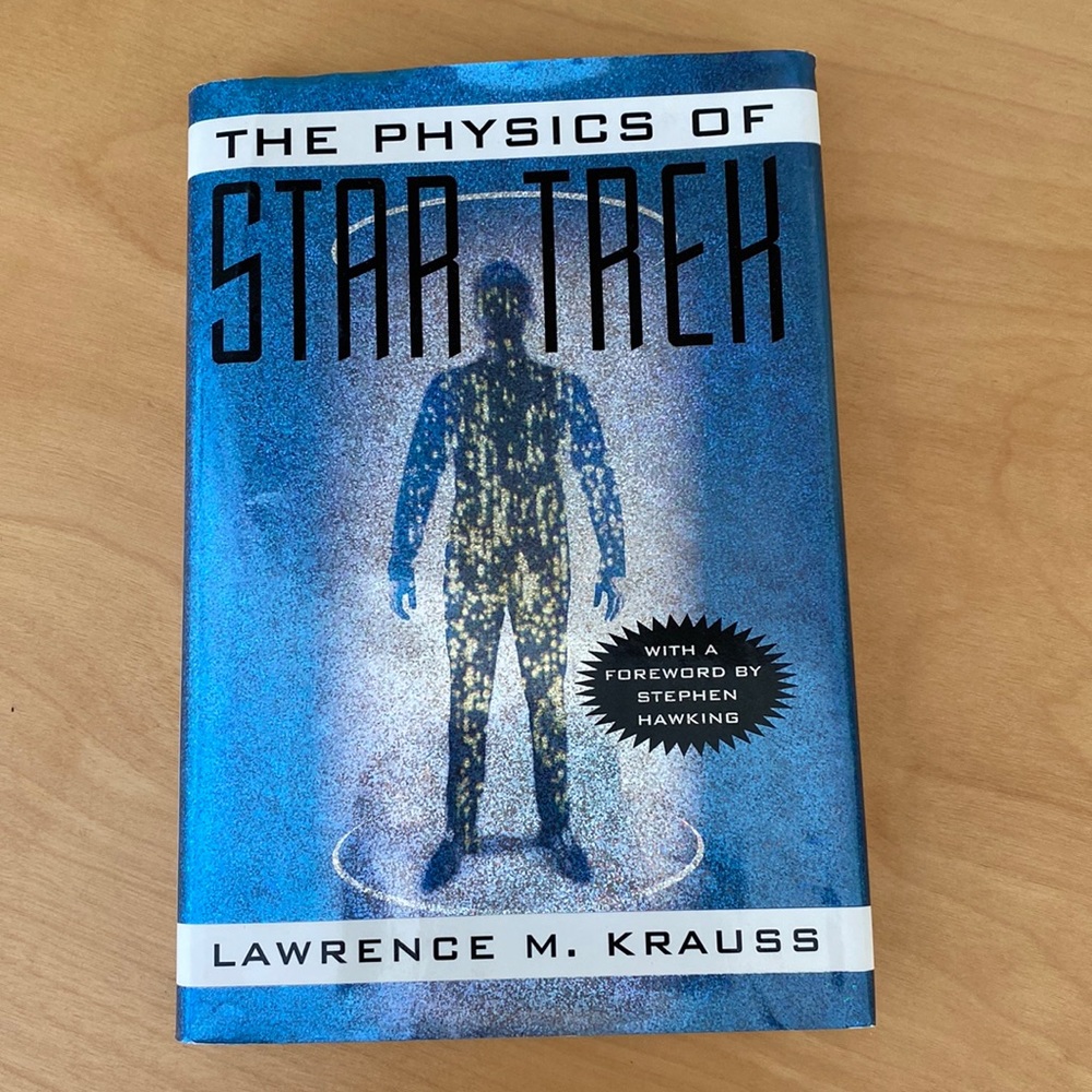 THE PHYSICS OF STAR TREK by Laurence M. Krauss Hardback Book